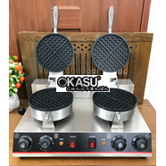Máy nướng bánh Waffle tròn đôi WF-2