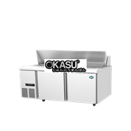Bàn mát Salad 2 cánh Hoshizaki RT-128MA-S(P)-PRS  