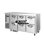 Bàn mát 6 ngăn kéo Hoshizaki RTC-167DDA-GN-6D