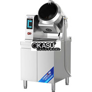 Máy xào mì lồng quay dạng tủ màn hình cảm ứng CHINENG CN-8130-DCCF-GS300-CP