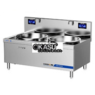 Bếp điện từ chảo wok đôi CHINENG CN-DC-8164-D1000-DD