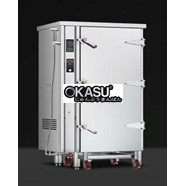 Tủ hấp xe đẩy gas CHINENG CN-8002-TCG-12R