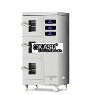 Tủ hấp trưng bày thực phẩm 3 cửa CHINENG CN-8010-ZD3