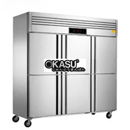Tủ đông mát đứng 6 cánh 48 khay CHINENG CN-CPG-8014-1.6L6FS-DT48