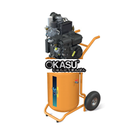 Máy nén khí trục vít chạy bằng xăng KTC KPM 5V 