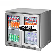 Tủ minibar inox 2 cánh CHINENG 