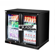 Tủ minibar đen 2 cánh CHINENG 