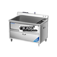 Máy rửa rau củ khử khuẩn 1 bồn 1.5m CHINENG CN-YSJK-QX1500