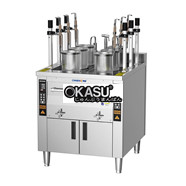 Máy luộc mì tự động gia nhiệt gas CHINENG CN-8024-XKRQ-JZML-6T-18