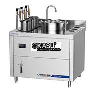 Bếp nấu mì kết hợp đa năng công nghiệp CHINENG CN-8125-DCZMZH-340T