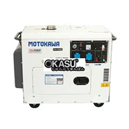 Máy phát điện chạy dầu MOTOKAWA MDG6800SE (5.5 KW)