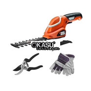 Máy tỉa lá, cành cây cầm tay chạy pin Lithium GSL700KIT-B1