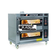 Lò nướng bánh Southstar gas 2 tầng 4 khay 