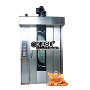Lò nướng bánh xoay 16 khay điện OKASU HX-16D-01E 