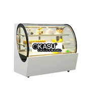 Tủ bánh kem 3 tầng 1m5 kính cong QA750A