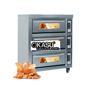 Lò nướng bánh dùng điện 3 tầng 6 khay HGD-60D 