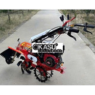 Máy xới đất và đào rãnh cầu trước Booyoung chạy xăng BYXTCX2