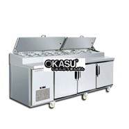 Bàn mát pizza Berjaya 3 cánh BS3D/PCF8/Z 