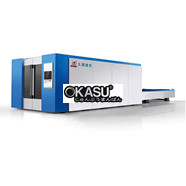 Máy cắt laser sợi quang bàn chuyển mạch bao quanh