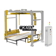 Máy quấn màng tự động hoàn toàn trực tuyến kiểu cần xoay LT-YB2000B