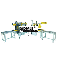Máy dán thùng carton I-Beam LT-FJ-3EA+LT-MHFJ-P1 