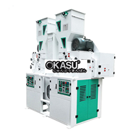 Máy bóc vỏ trấu khí nén 8-10 tấn/giờ PINYANG MLGQ25ES*2