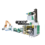 Dây chuyền đóng gói tự động bằng robot PinYang QDB-600-FM25 