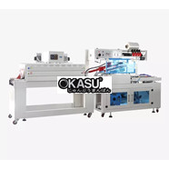 Máy đóng gói màng co nhiệt tự động Hualian (kiểu chữ L) dùng cho thực phẩm BSF-5640LG/E + BS-4522