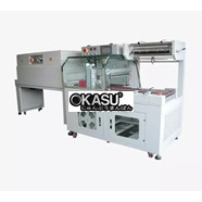Máy đóng gói màng co kèm buồng nhiệt dành cho tấm ván sàn BSF-5545LE + BS-4525