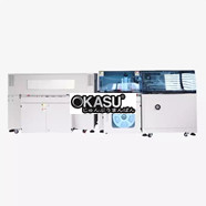 Máy đóng gói tự động dán cạnh bằng điện BSF-5545LD+BS-5030X