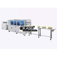 Máy đóng gói màng co tự động hiệu suất cao thế hệ mới Hualian HWS-50C