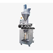 Máy đóng gói bột tự động sử dụng cơ cấu cấp liệu trục vít thẳng đứng DXDF-500A