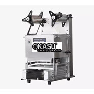 Máy dán miệng cốc sữa chua/trà sữa (có trân châu) tự động HL-95A