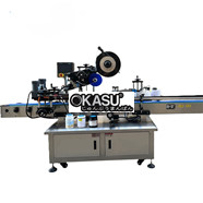 Máy dán nhãn tự động dùng cho chai, lọ hình tròn CX-DCT