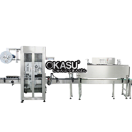 Máy dập màng co tự động dùng cho chai nhựa và thủy tinh TZ-104LB