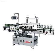 Máy dán nhãn 2 mặt chai tròn dẹt màn hình cảm ứng LM-TBJ-C