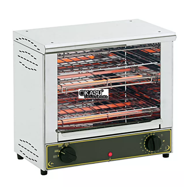 may nuong banh mi hong ngoai roller grill bar 2000 hinh 1