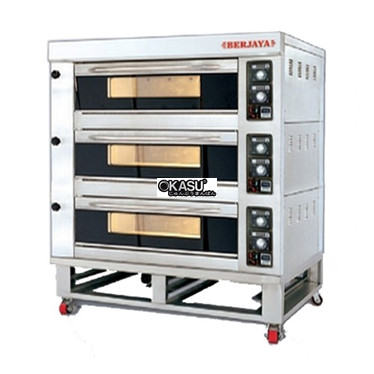 lo nuong 3 tang 6 khay dung dien berjaya bjy-3b6p-e hinh 1