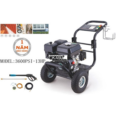 may rua xe chay xang co de 3600psi-13hp hinh 1