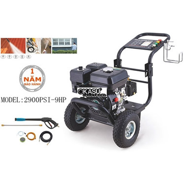 may rua xe chay xang co de 2900psi-9hp hinh 1