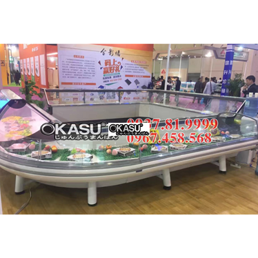 tu trung bay sieu thi okasu oks-sg18sq hinh 1