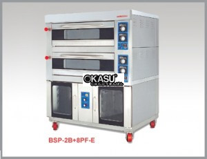 lo nuong dien 2 tang 8 khay u bot bsp-2b+8pf-e hinh 1