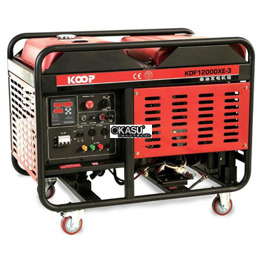 may phat dien chay dau 10kw koop kdf12000xe-3 hinh 1