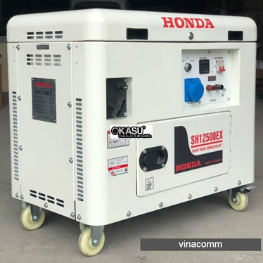 may phat dien chay xang 10kw chong on-honda sh12500ex hinh 1