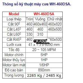 may cua vong 1 tru wh-460dsa hinh 1