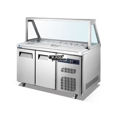  ban mat trung bay salad 2 canh okasu tc04l2f hinh 1