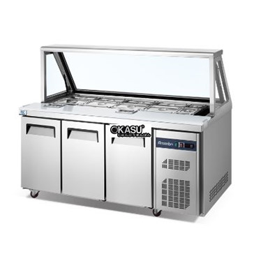  ban mat trung bay salad 3 canh okasu tc05l3f hinh 1