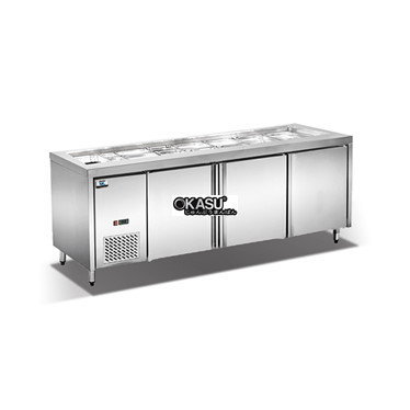  ban mat trung bay salad okasu ub-20l3 hinh 1