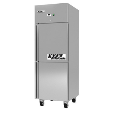 tu mat inox 2 canh kistem kis-xfgn25r (quat gio) hinh 1