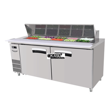 ban salad 2 canh lassele lhrt-2b-1800 hinh 1